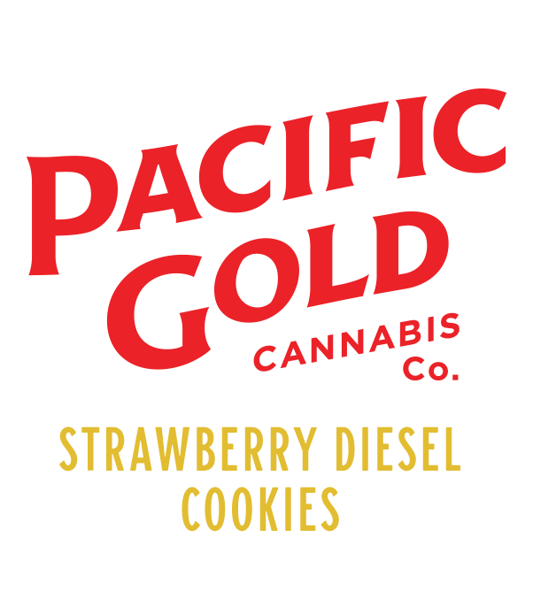Pacific Gold Strawberry Diesel Cookies