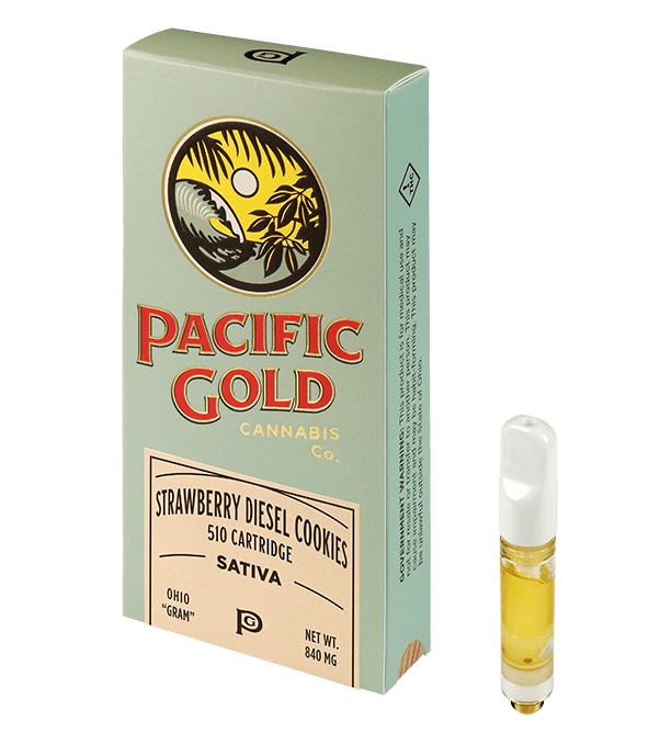 Pacific Gold 510 Cart Strawberry Diesel Cookies