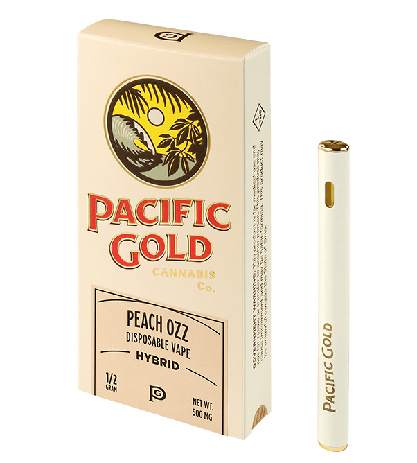Pacific Gold Vape Pen Peach Ozz