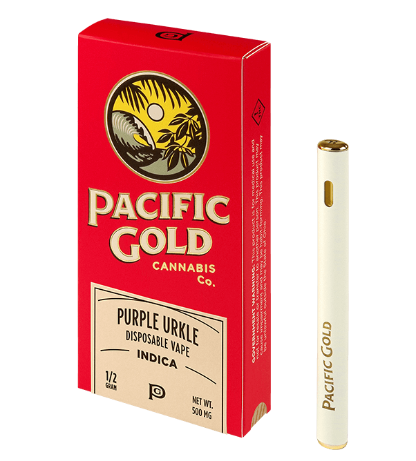 Pacific Gold Vape Pen Purple Urkle
